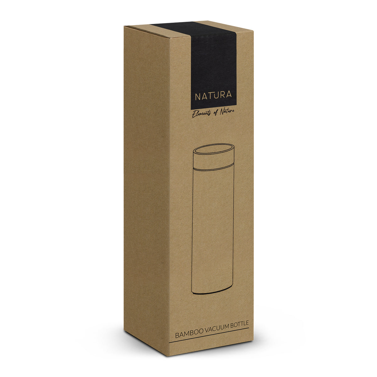 NATURA Bamboo Vacuum Bottle - Gift Box