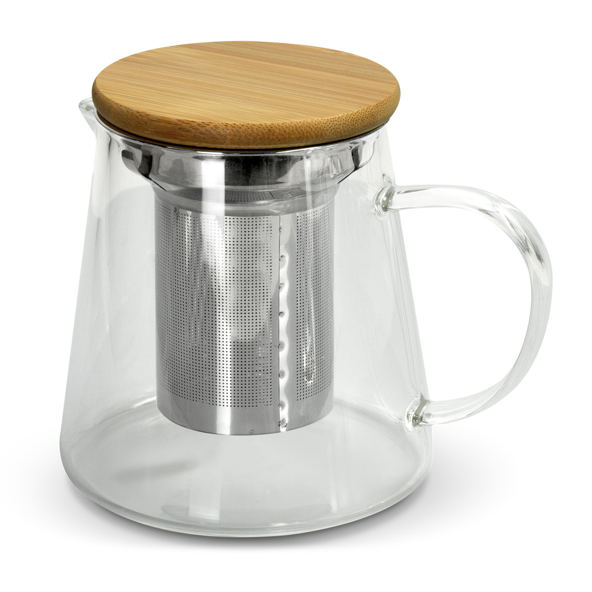 NATURA Azzurra Teapot - Clear/Natural