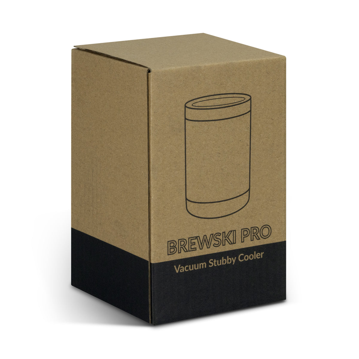 Brewski Pro Vacuum Stubby Cooler - Gift Box