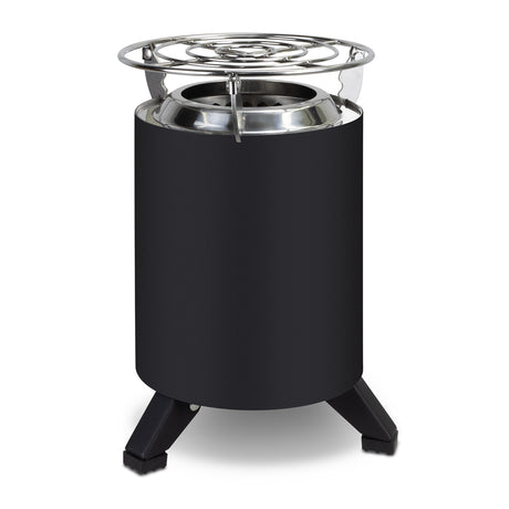 Frontier Camp Fire and Cooker - Black