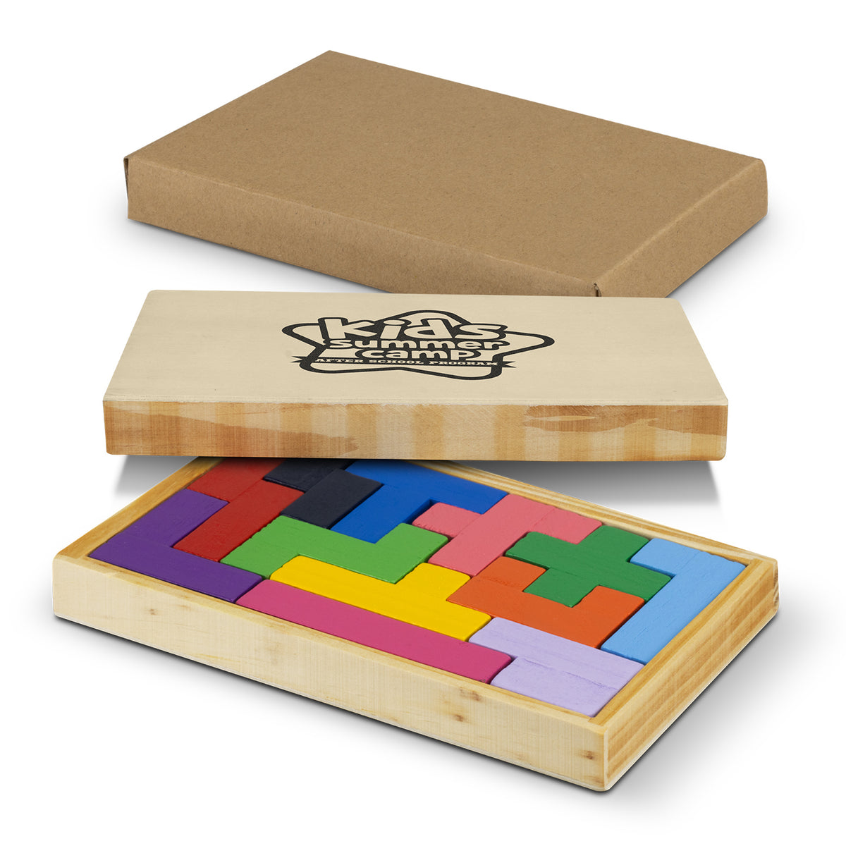 Pentomino Wooden Puzzle - Main