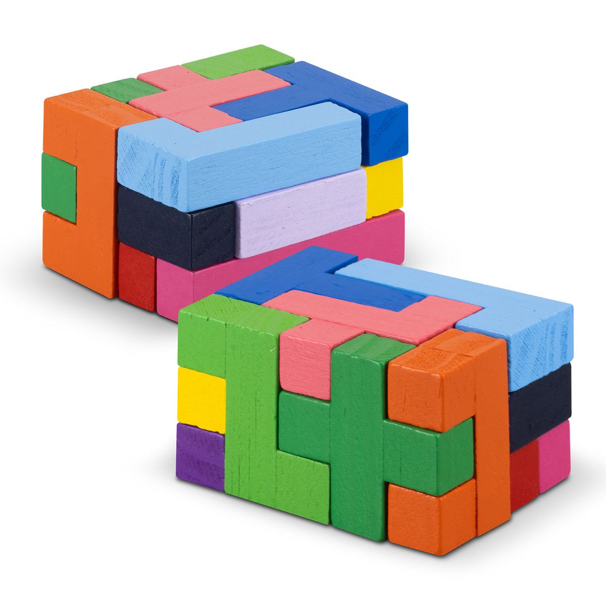 Pentomino Wooden Puzzle - Detail