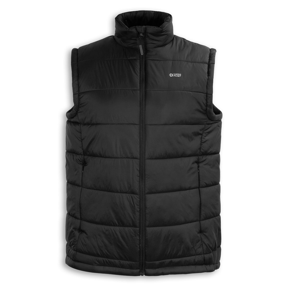 Swiss Peak Urban Puffer Vest - Front