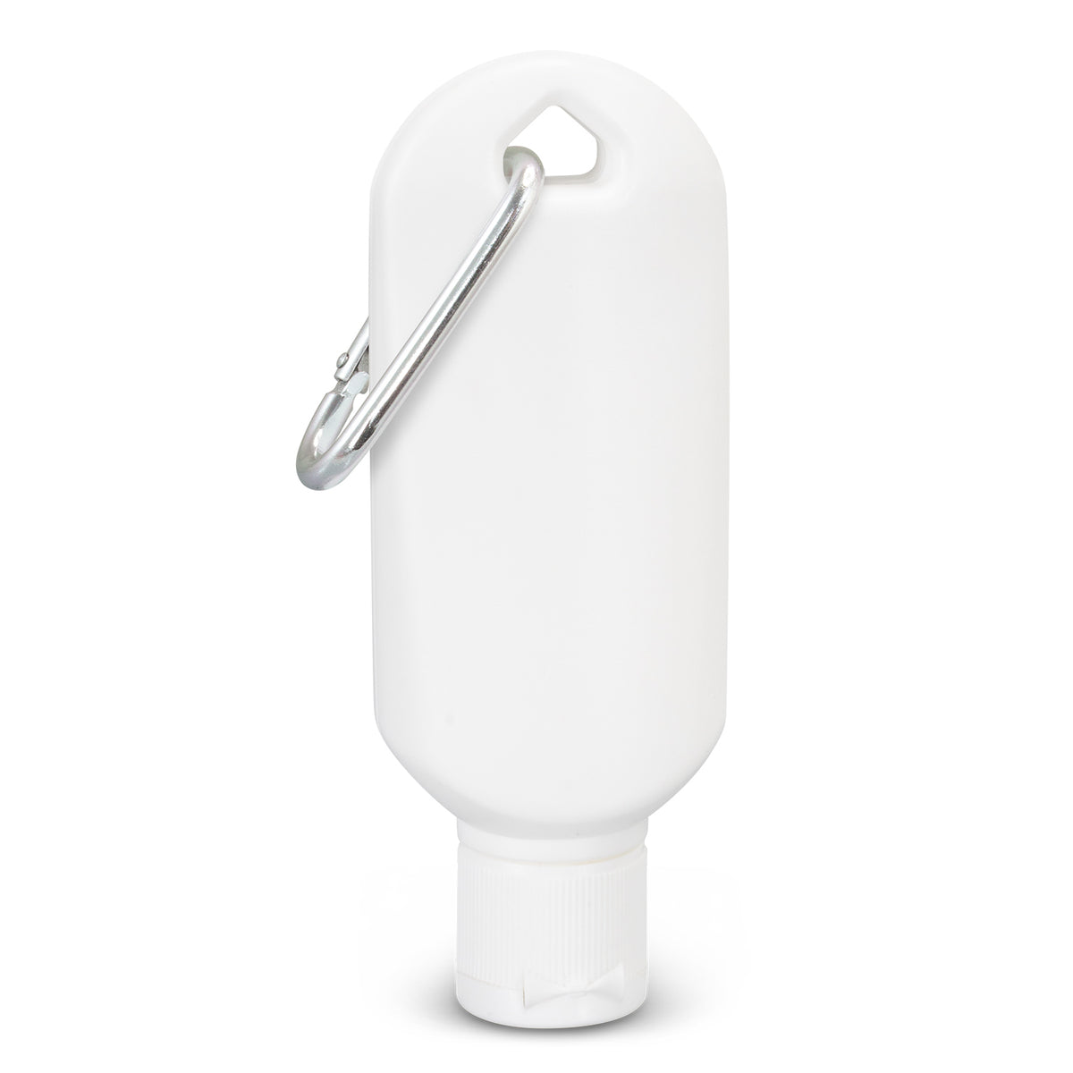 SPF 50+ Sun Gel 50ml Tube with Carabiner - White