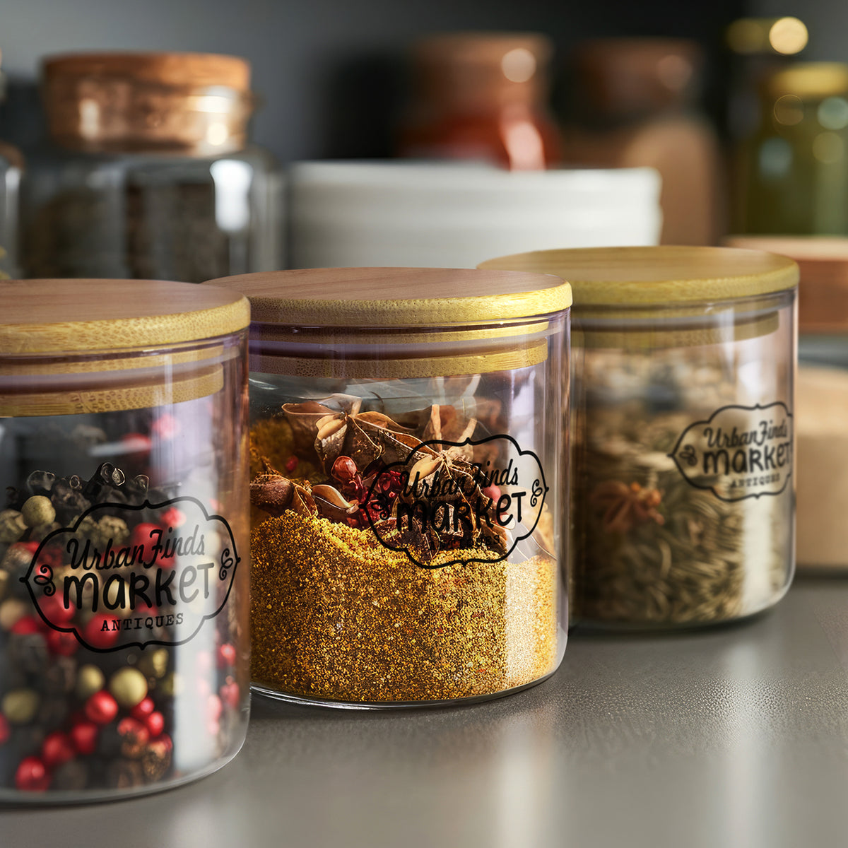 Round Storage Canister Large - Feature