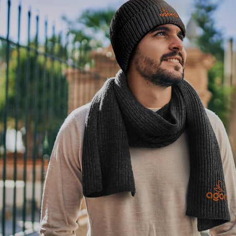 Avalanche Scarf and Beanie Set - Feature