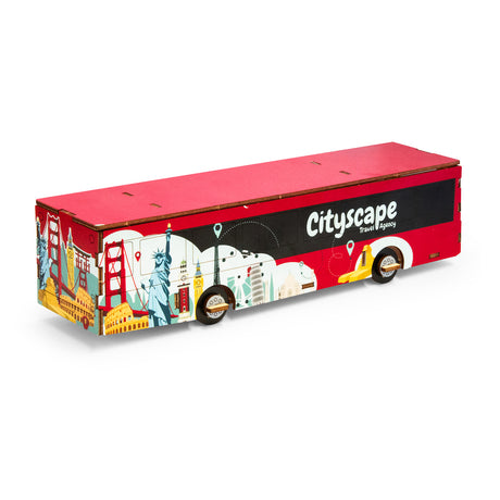 BRANDCRAFT Bus Wooden Model - Right Side