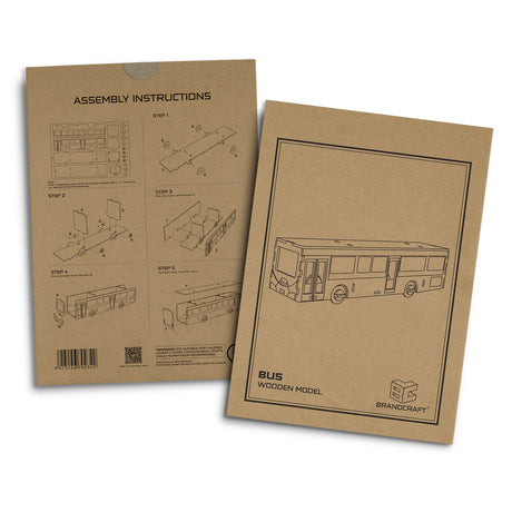 BRANDCRAFT Bus Wooden Model - Sleeve