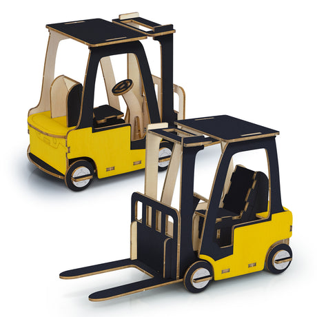 BRANDCRAFT Forklift Wooden Model - Default Digital Template