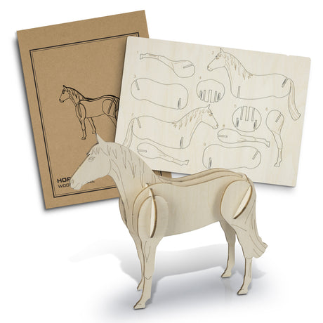 BRANDCRAFT Horse Wooden Model - Main