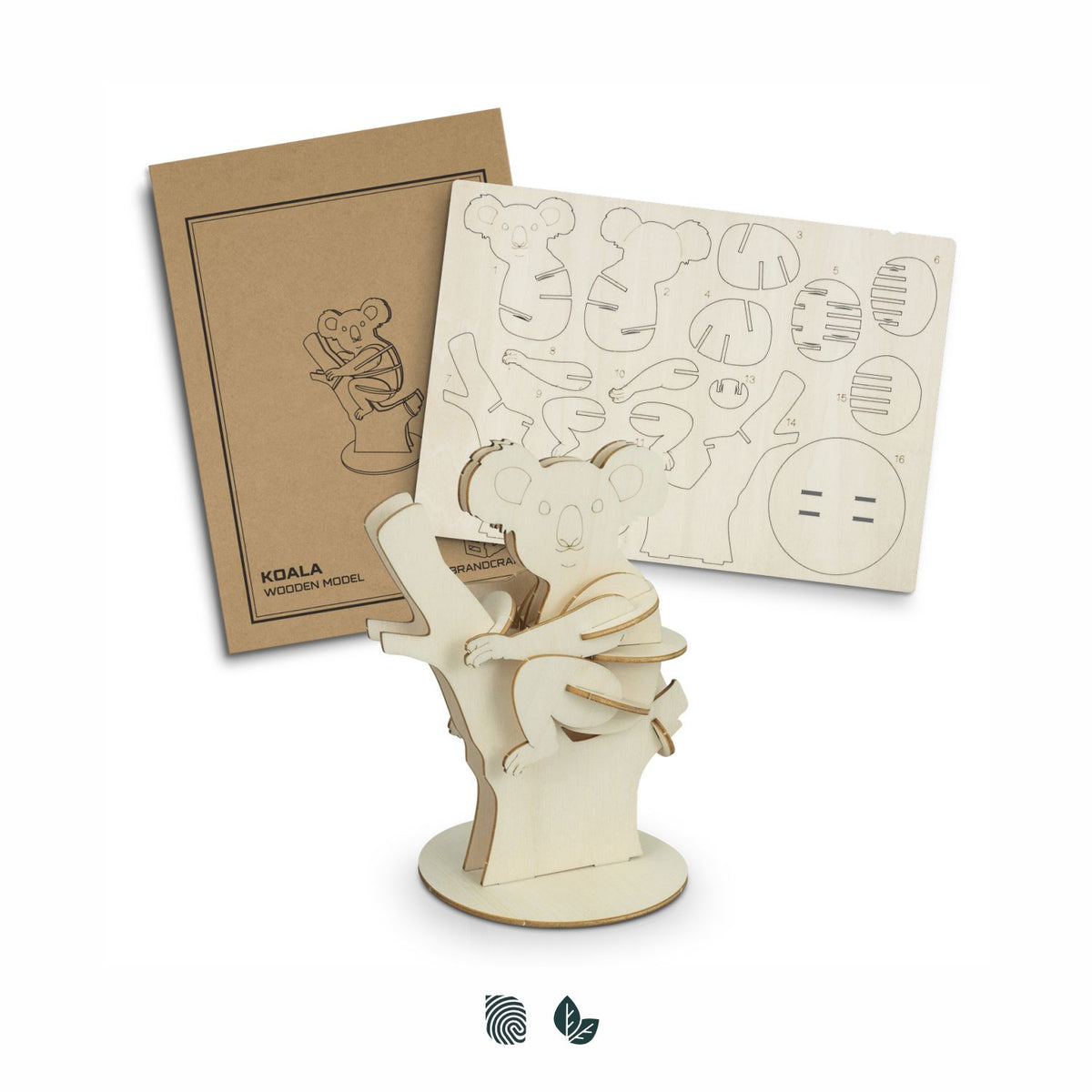 BRANDCRAFT Koala Wooden Model - Impact Aware