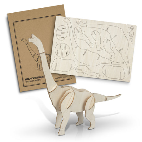 BRANDCRAFT Brachiosaurus Wooden Model - Main