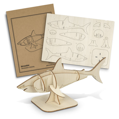 BRANDCRAFT Shark Wooden Model - Main