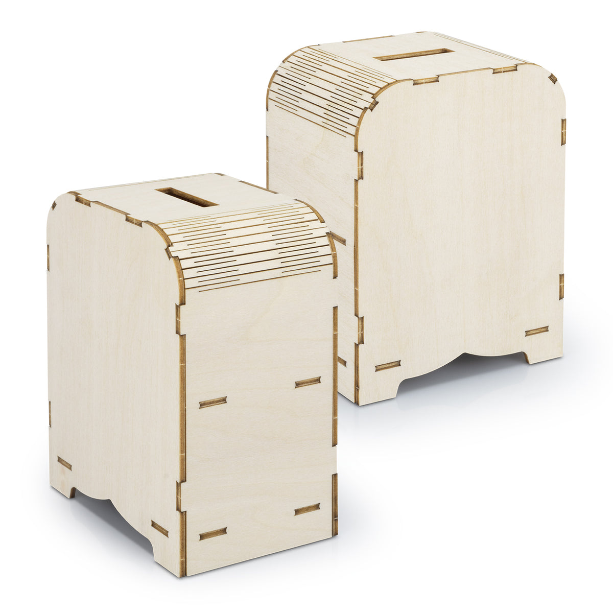BRANDCRAFT Money Box Wooden Model - Assembled