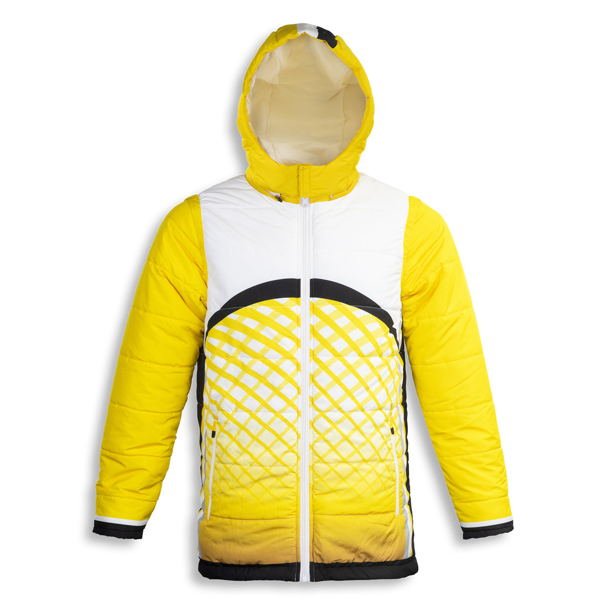 Custom Reversible Puffer Jacket - Front