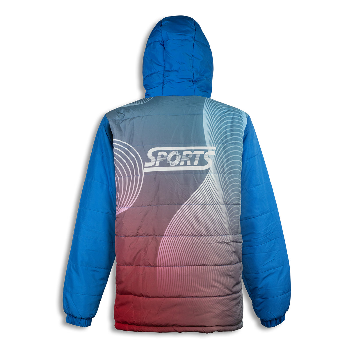 Custom Puffer Jacket - Back