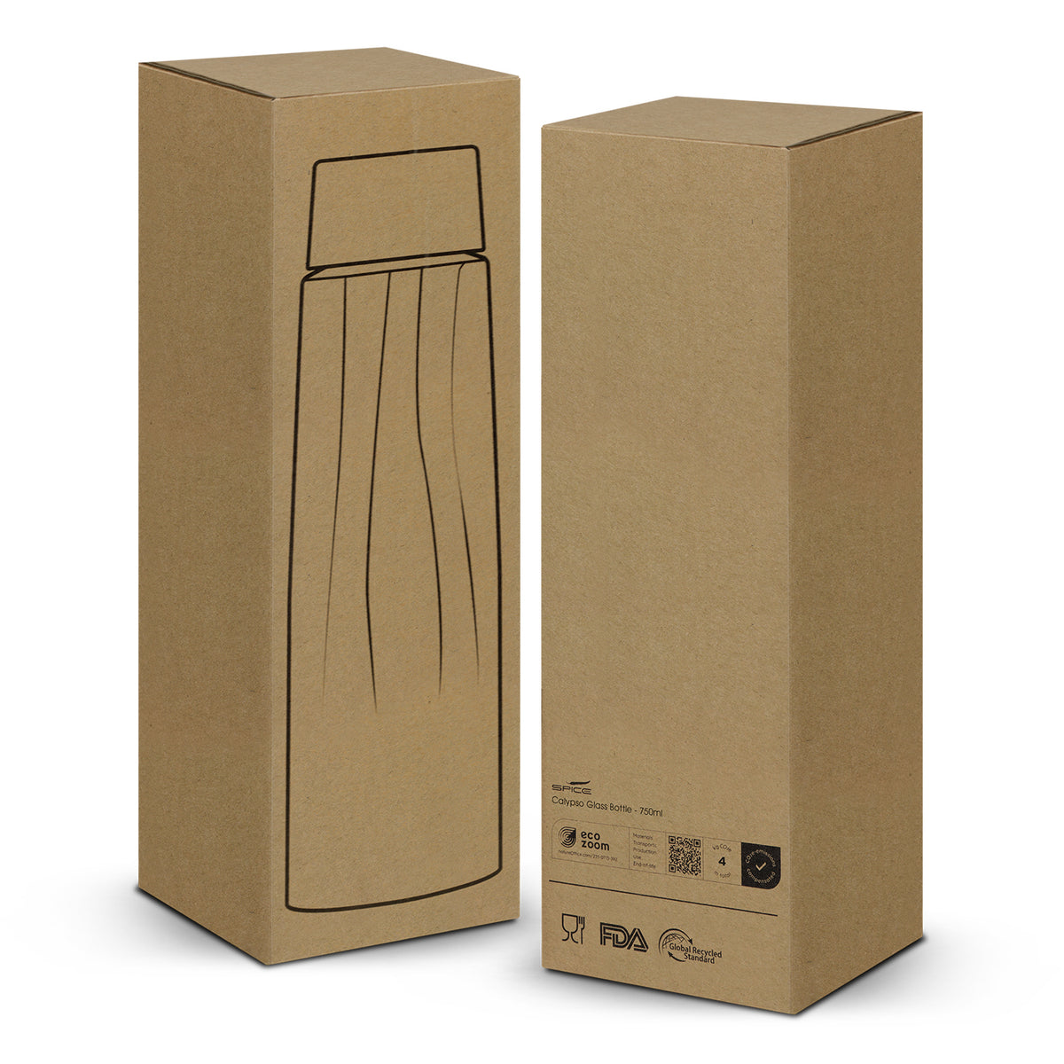 SPICE Calypso Glass Bottle - 750ml - Gift Box