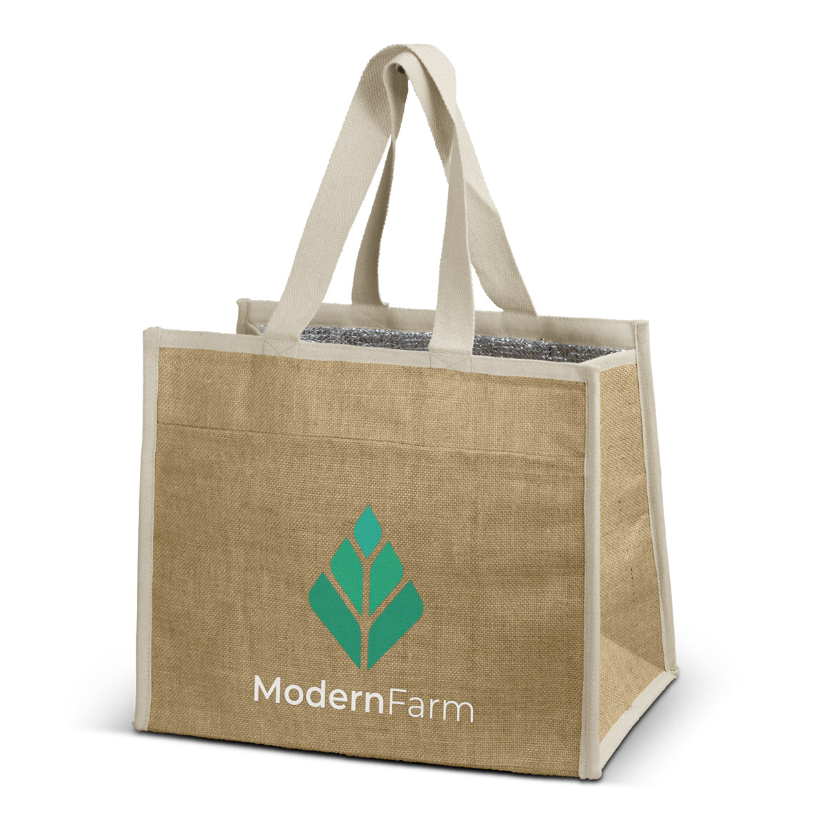 Lumi Jute Cooler Bag - Main