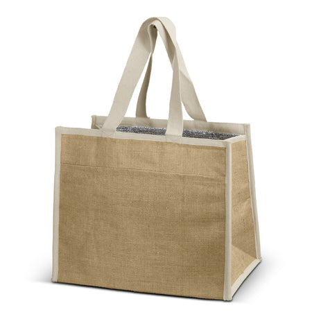 Lumi Jute Cooler Bag - Natural