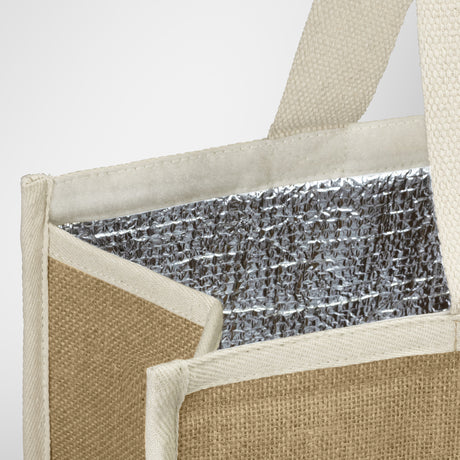 Lumi Jute Cooler Bag - Detail