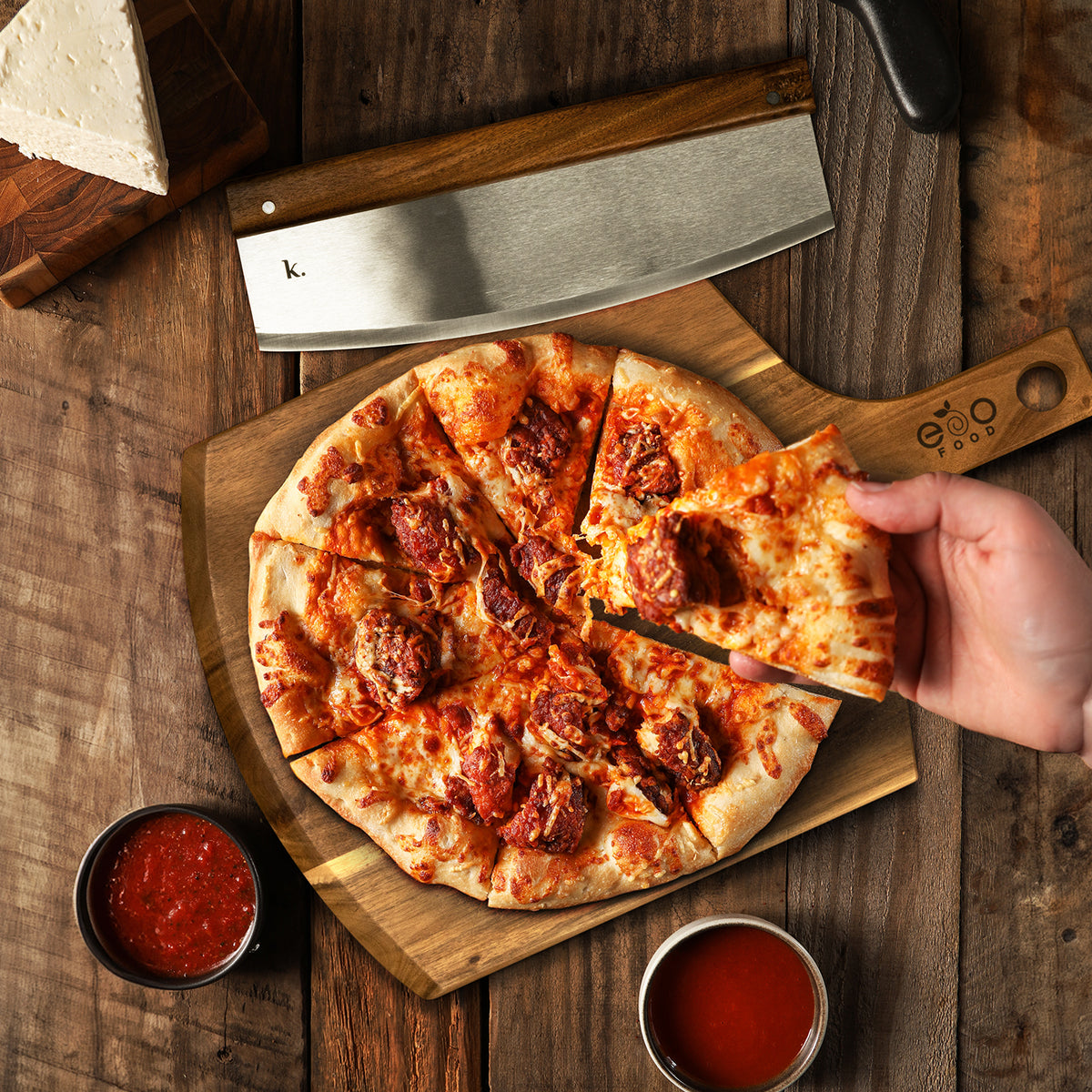 Keepsake Pizza Set - Feature