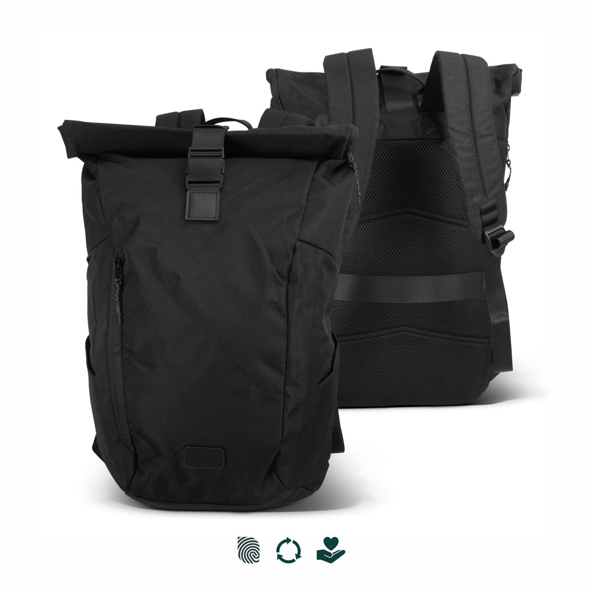SPICE Waste2Gear Roll Up Computer Backpack - Impact Aware
