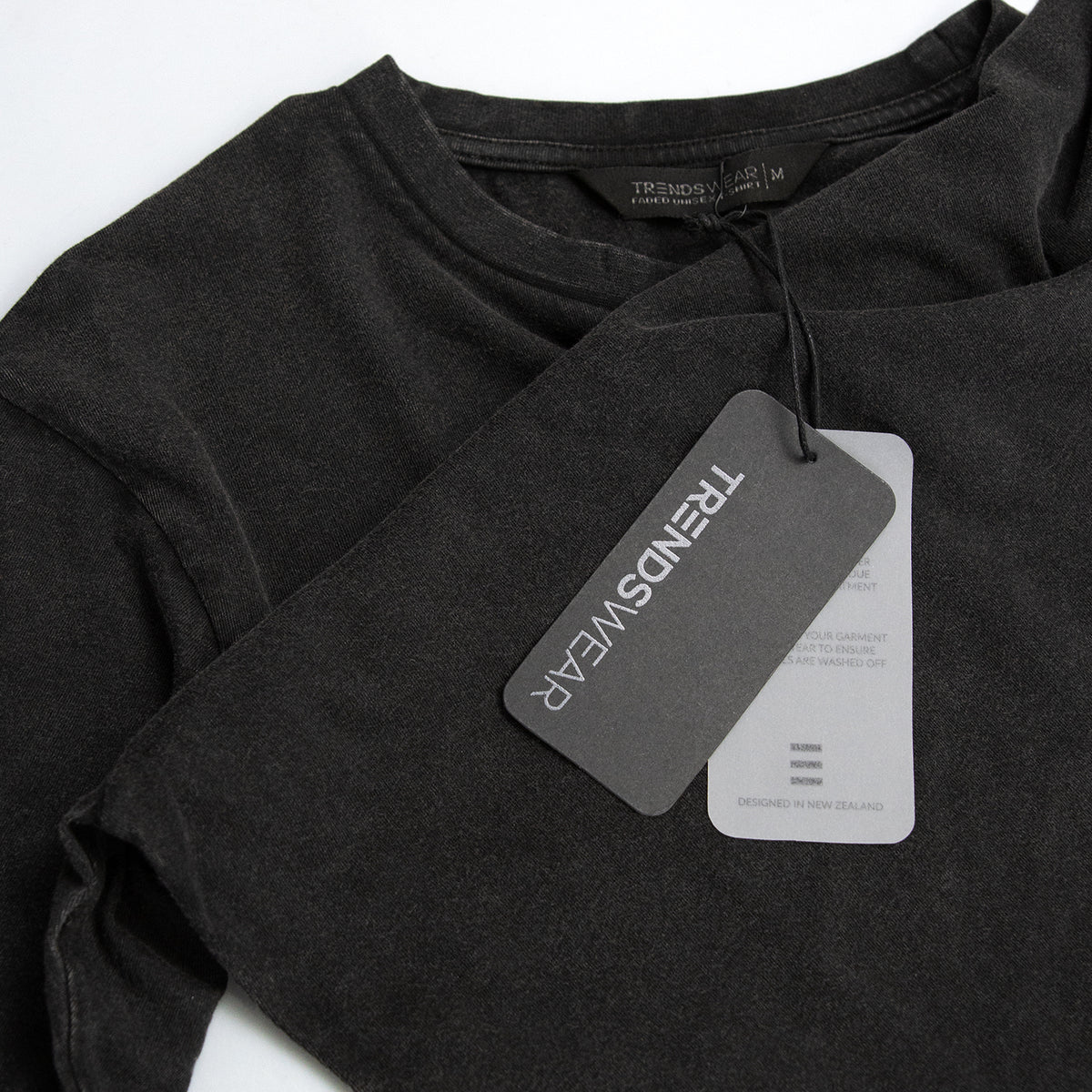 TRENDSWEAR Faded Unisex T-Shirt - Detail