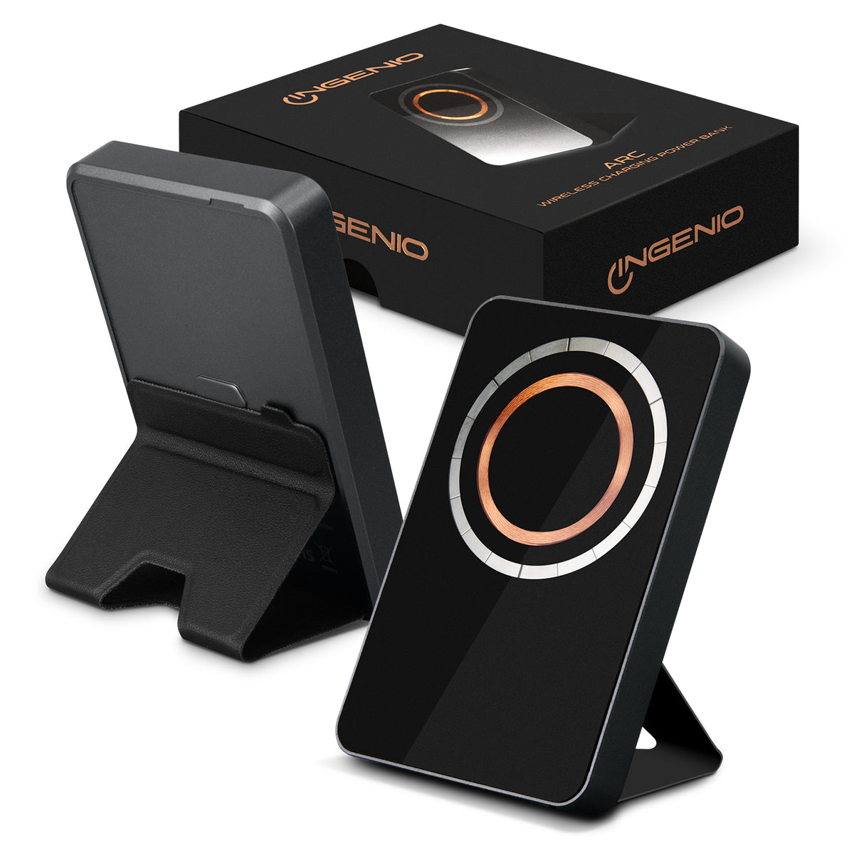 INGENIO Arc Wireless Charging Power Bank - Main