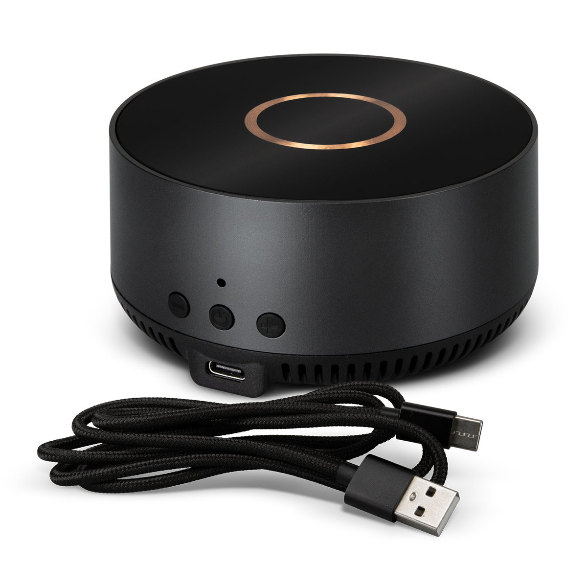 INGENIO Arc Wireless Charging Speaker - Gunmetal/Black