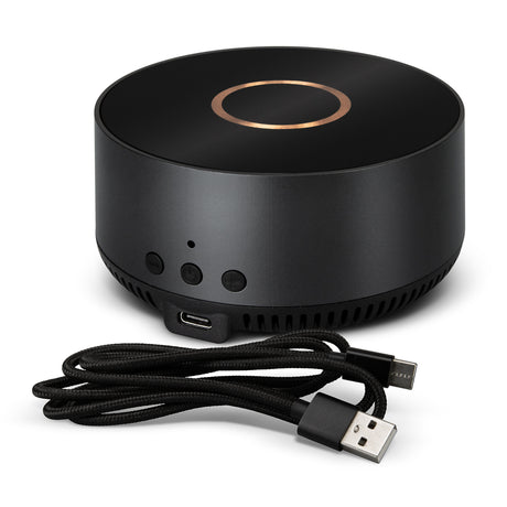 INGENIO Arc Wireless Charging Speaker - Gunmetal/Black