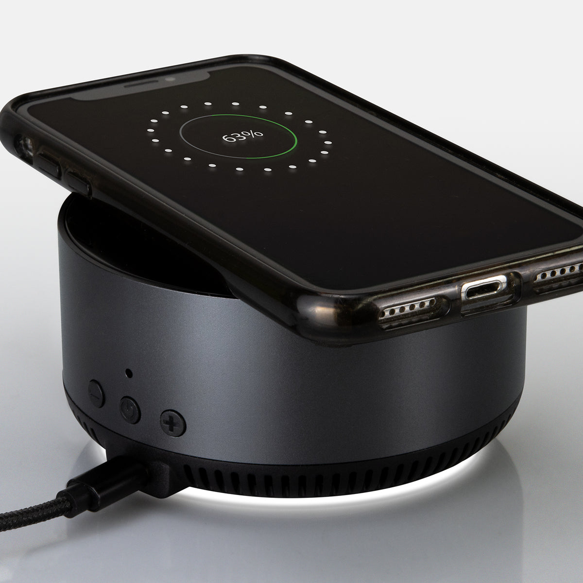 INGENIO Arc Wireless Charging Speaker - Charging