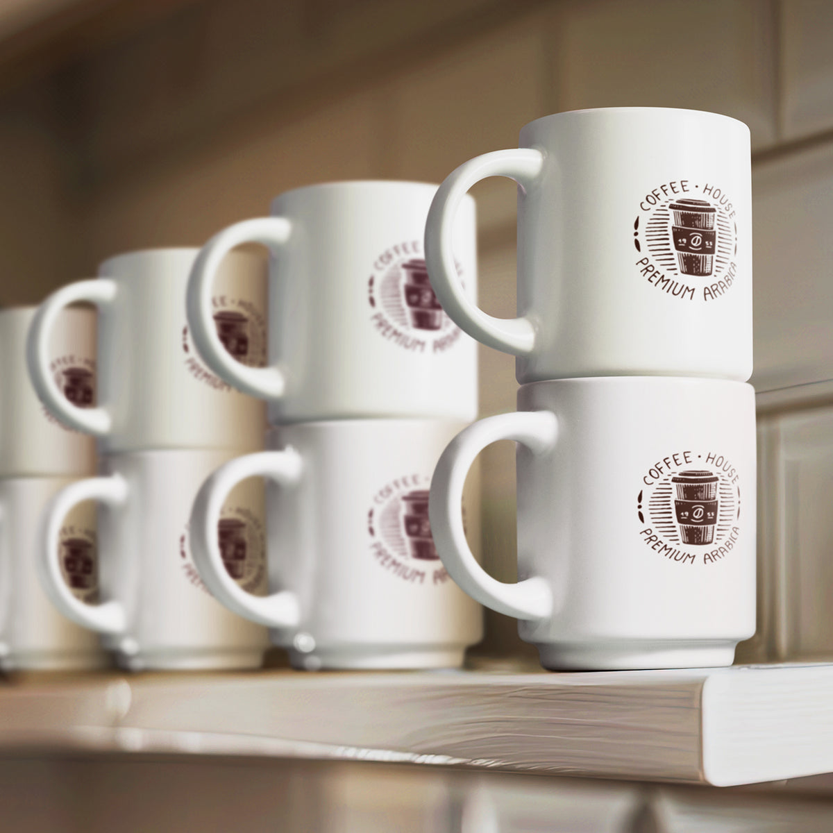 Espresso Stackable Coffee Mug - Feature
