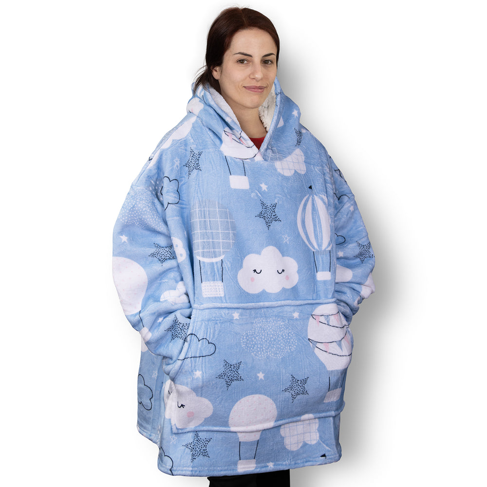 Full Colour Blanket Hoodie - Main