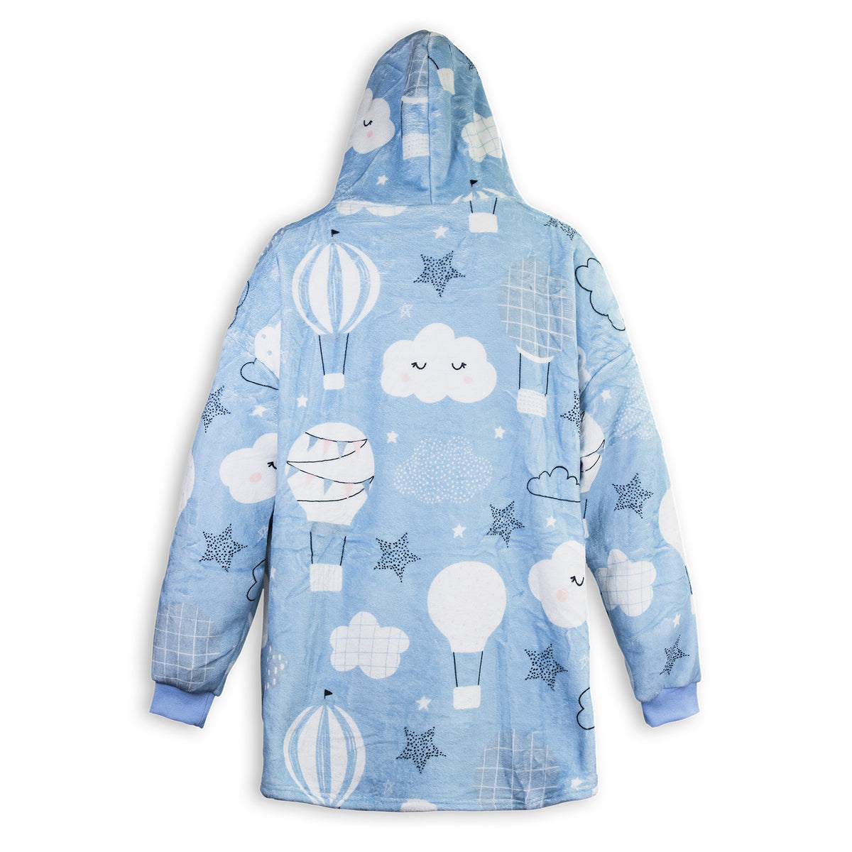 Full Colour Blanket Hoodie - Back