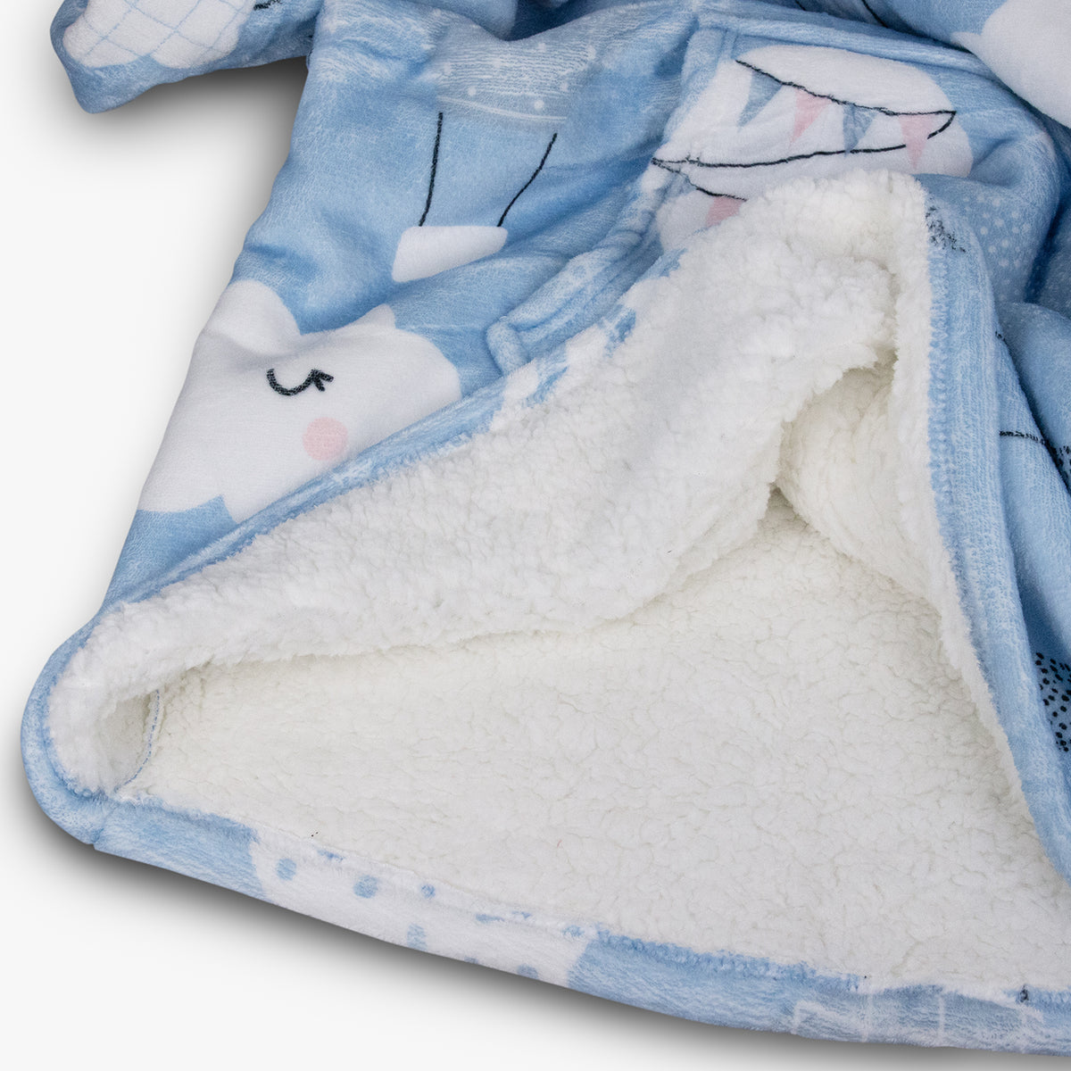 Full Colour Blanket Hoodie - Detail