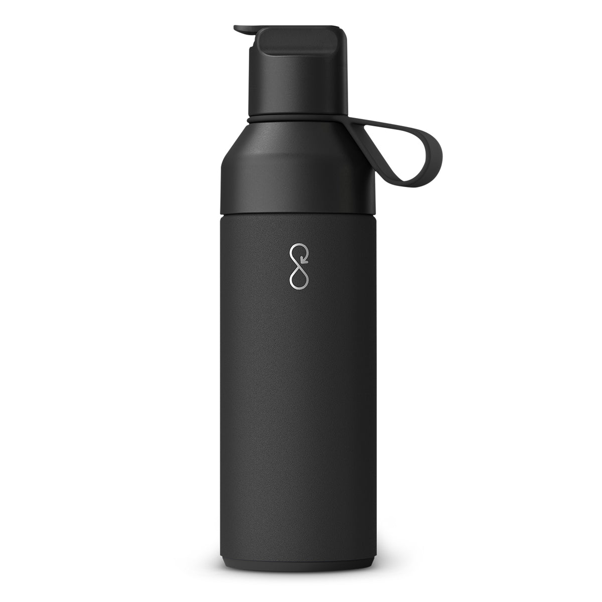 Ocean Bottle GO Vacuum Bottle - Obsidian Black
