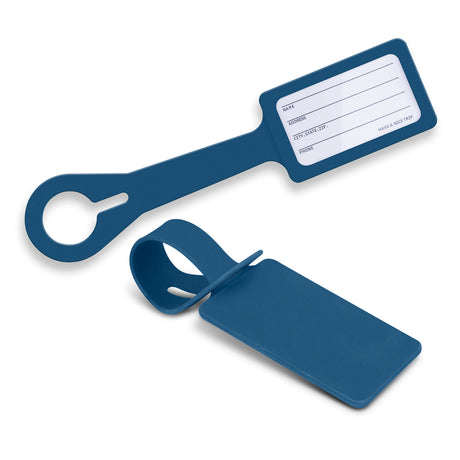 Silicone Luggage Tag - Royal Blue