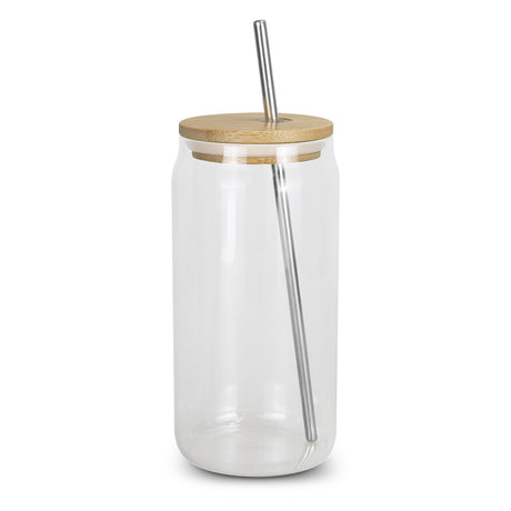 Fallon Glass Tumbler - Clear/Natural