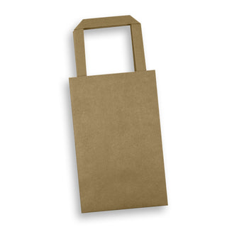 Small Flat Handle Paper Bag Portrait
