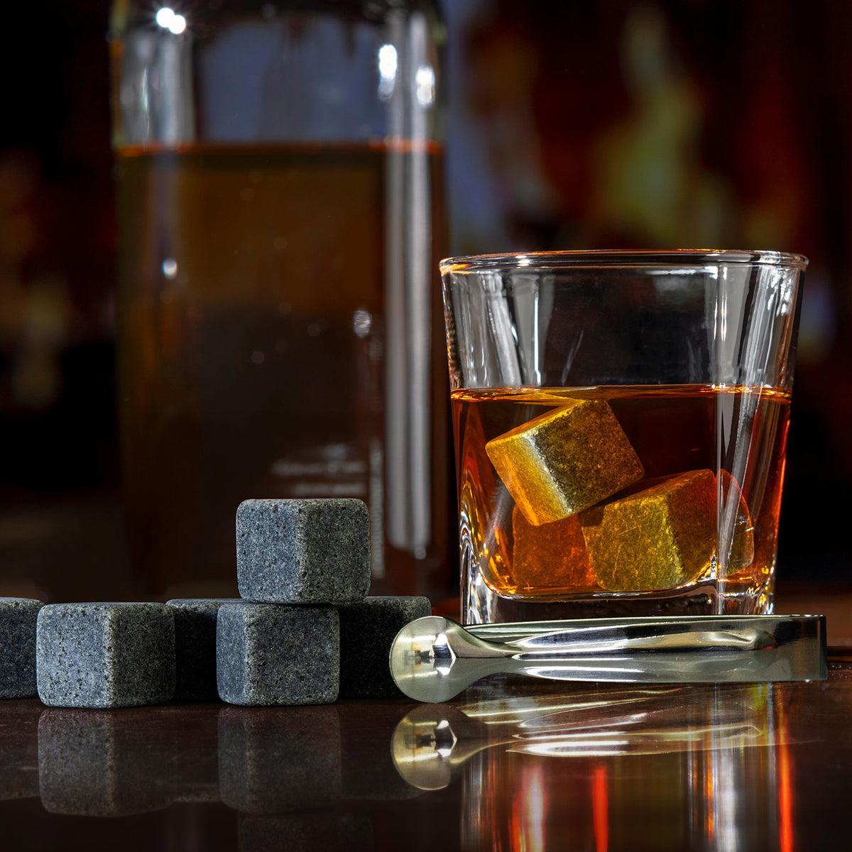 Whiskey Stone Gift Set - Feature