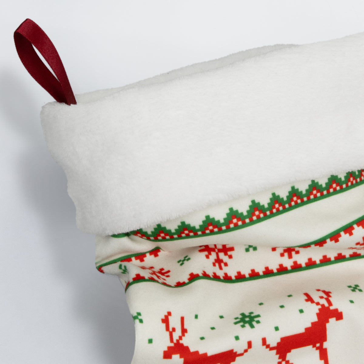 Full Colour Christmas Stocking - Detail
