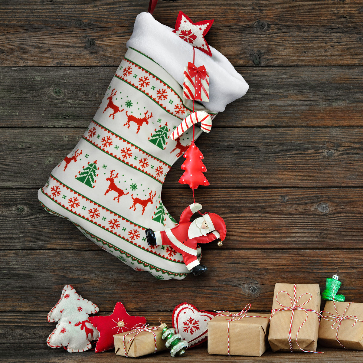 Full Colour Christmas Stocking - Feature