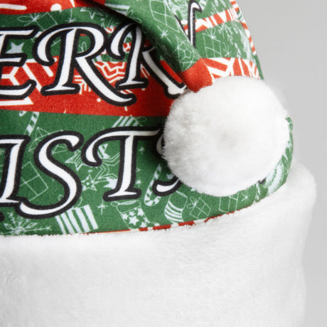 Full Colour Santa Hat - Detail