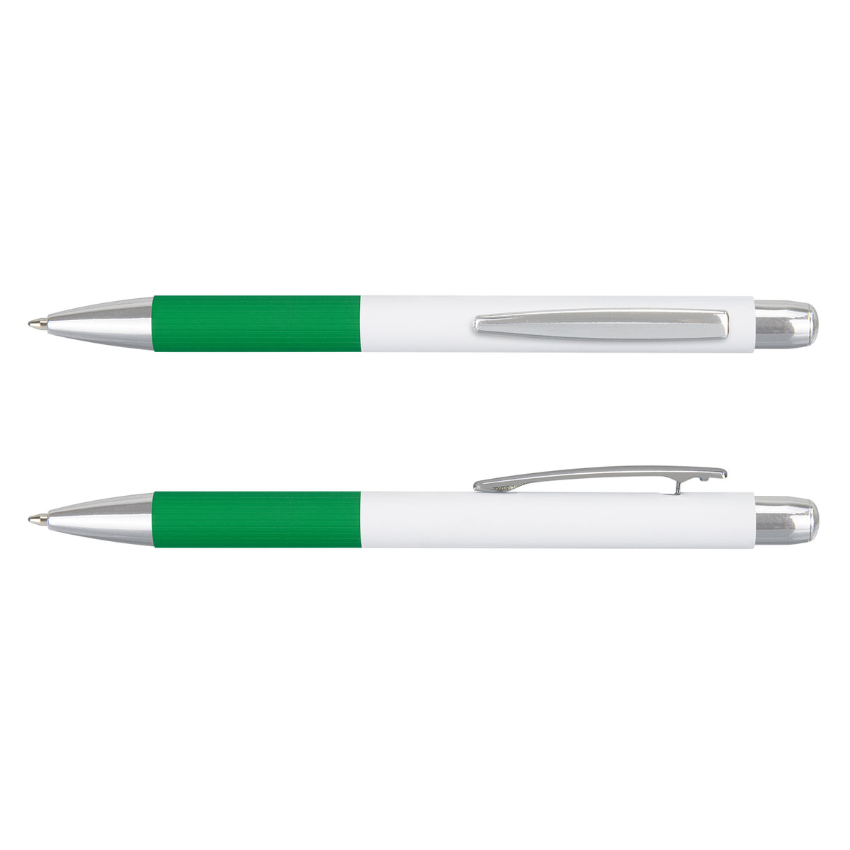 Bravo Pen - White/Kelly Green