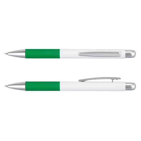 Bravo Pen - White/Kelly Green