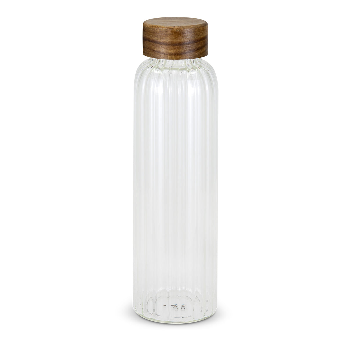 Keepsake Linear Glass Drink Bottle - Clear