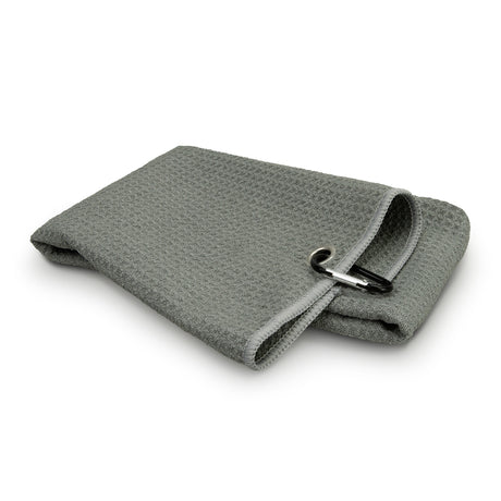 Waffle Golf Towel - Folded