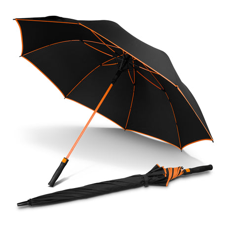 Monsoon Umbrella - Black/Orange