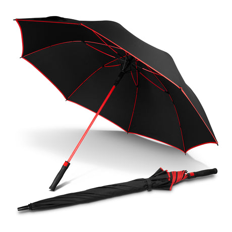 Monsoon Umbrella - Black/Red