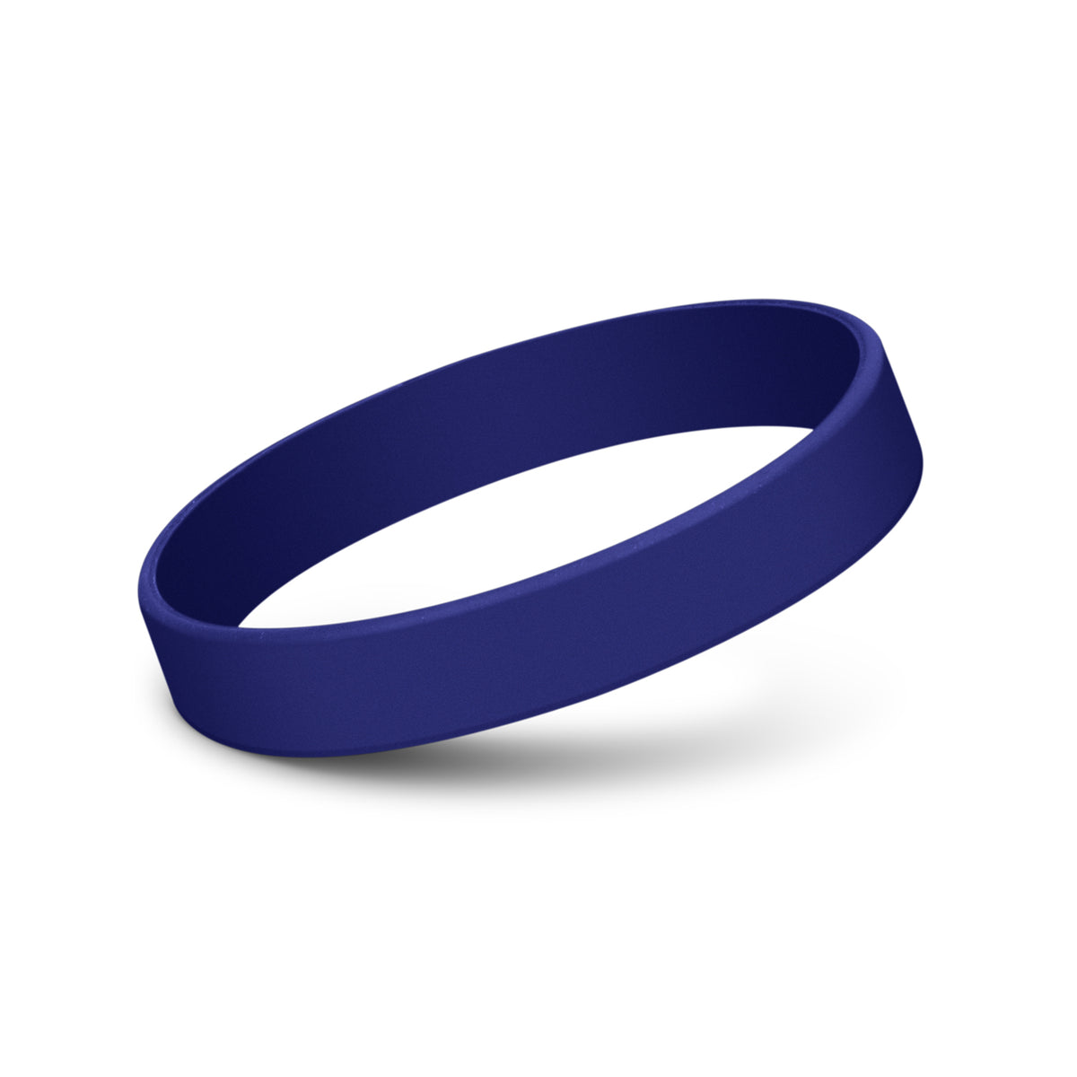 Kids Silicone Wrist Band - Dark Blue